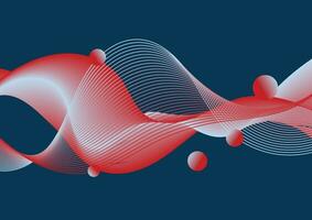 geométrico ondulado resumen antecedentes degradado vector