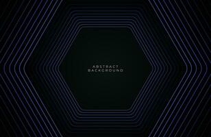 Abstract Vector gradient hexagonal background, Technology gaming abstract background