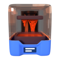 sla 3d printer 3d illustratie icoon png