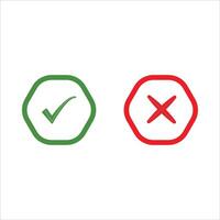 Checkmark vector icon symble