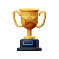 award 3d rendering icon illustration png