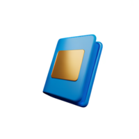 bible 3d rendering icon illustration png