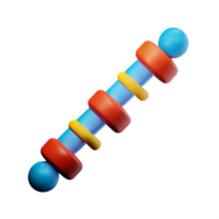 dna 3d Renderização ícone ilustração png