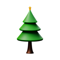 árbol 3d icono ilustración png