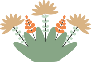 natuurlijk bloemen ornament png