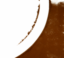 coffee grounds border isolated png