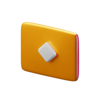 film 3d rendering icon illustration png