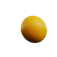 egg 3d rendering icon illustration png