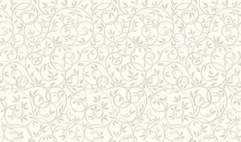 Vector Seamless Floral Pattern Illustration. Horizontally And Vertically Repeatable.