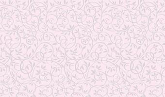 Vector Seamless Floral Pattern Illustration. Horizontally And Vertically Repeatable.