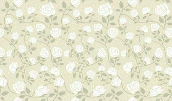 Vector Seamless Floral Pattern Illustration. Horizontally And Vertically Repeatable.