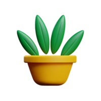 weed 3d rendering icon illustration png