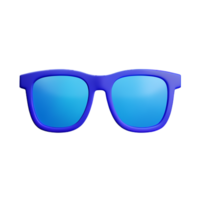 des lunettes de soleil 3d le rendu icône illustration png