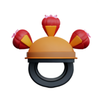 thanksgiving 3d rendering icon illustration png