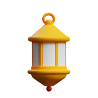 lantern 3d rendering icon illustration png