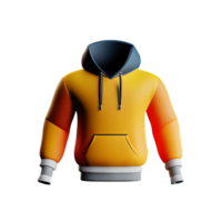 Kapuzenpullover 3d Rendern Symbol Illustration png