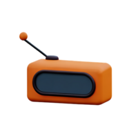 Radio 3d Rendern Symbol Illustration png