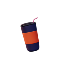 drinken 3d renderen icoon illustratie png