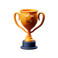 award 3d rendering icon illustration png