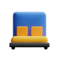 room 3d rendering icon illustration png
