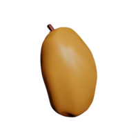 potatis 3d tolkning ikon illustration png