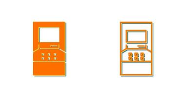 icono de vector de cajero automático