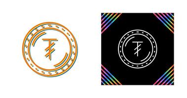 Tugrik Currency Vector Icon