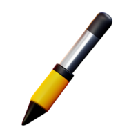 paint brush 3d rendering icon illustration png