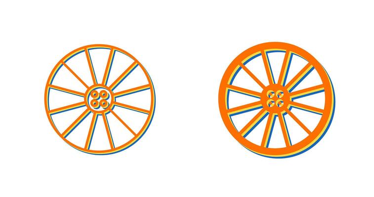 Wheel Vector Icon