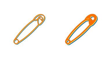 Safety Pin Vector Icon