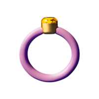 jewelry 3d rendering icon illustration png