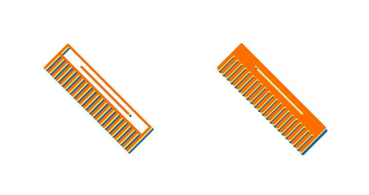 Comb Vector Icon