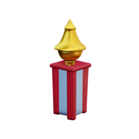 magic 3d rendering icon illustration png