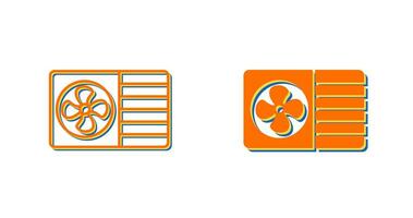 AC Window Unit Vector Icon