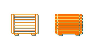 Gas Heater Vector Icon