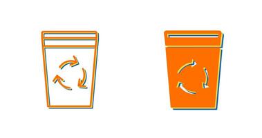 Recycle Bin Vector Icon