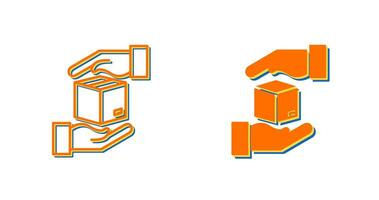 Receive Package Vector Icon