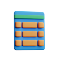 sticky notes 3d rendering icon illustration png