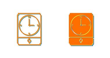 Large Clock Vector Icon