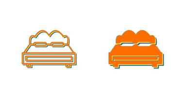 Double Bed Vector Icon