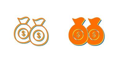 Money Bags Vector Icon