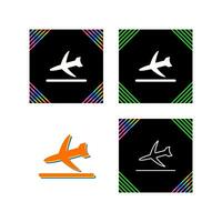 Flight Landing Vector Icon