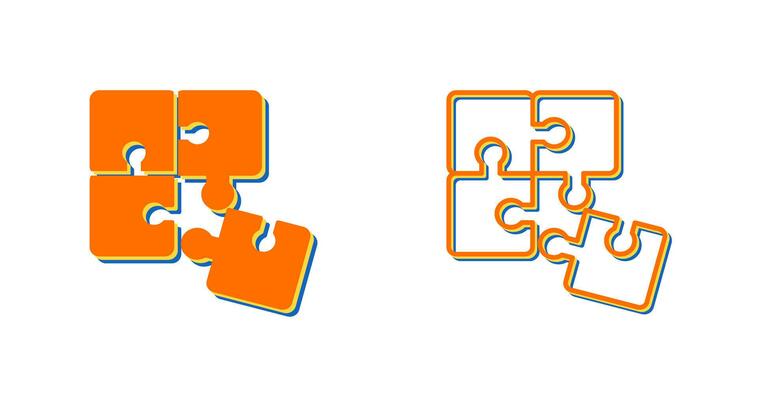 Puzzle Vector Icon