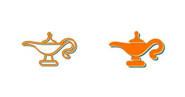 Genie Lamp Vector Icon