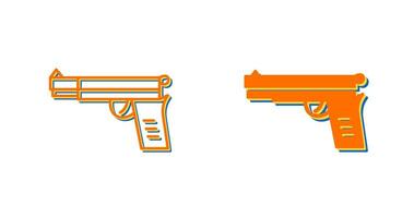 icono de vector de pistola