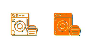 Washing Machine Vector Icon