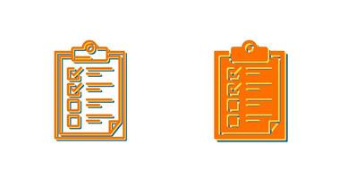 Checklist Vector Icon