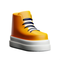 sapatos 3d Renderização ícone ilustração png