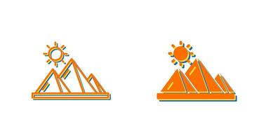 Pyramid Vector Icon