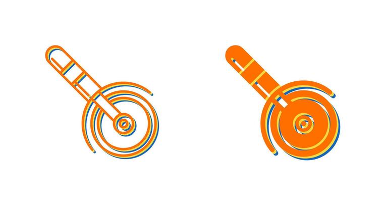 Pizza Cutter Vector Icon